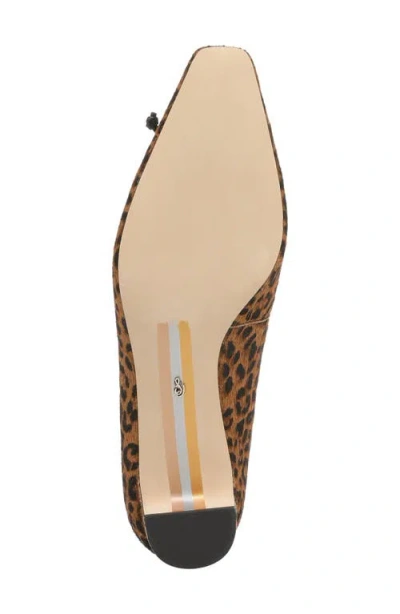 Sam Edelman Rinda Pointed Toe Pump Brown Multi Leather In Multi