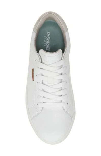 Dr. Scholl's Take Time Platform Sneaker In White