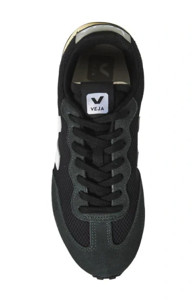 Veja Woman Sneakers Lead Size 5 Textile Fibers In Black
