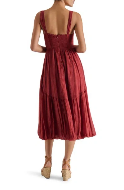 Steve Madden Eartha Sleeveless A-line Dress In Red