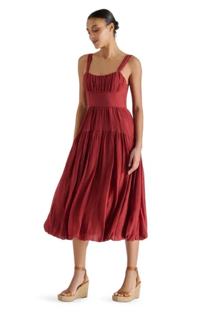 Steve Madden Eartha Sleeveless A-line Dress In Red