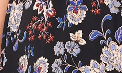 Vince Camuto Women's Smocked-waist Wide-leg Halter Tie-back Jumpsuit In Blue