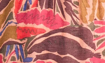 The Good Journey Sleeveless Ruffle Tiered Midi Dress In Multi