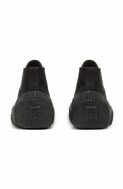 Balmain Riff Sneakers In Black