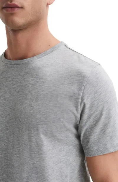 Reiss T-shirt Mit Rundhalsausschnitt In Gray