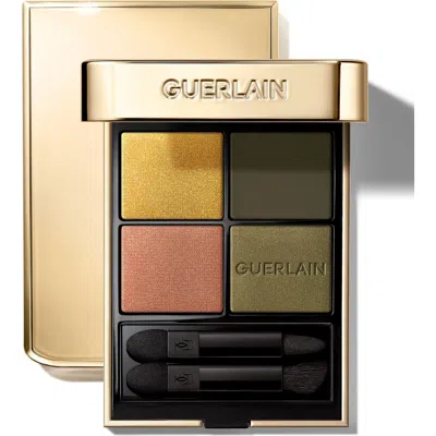 Guerlain Limited Edition Ombres G Quad Eyeshadow Palette In Green