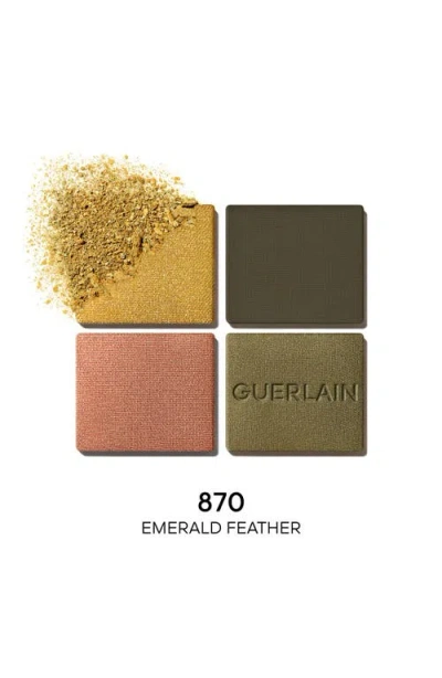 Guerlain Limited Edition Ombres G Quad Eyeshadow Palette In Green
