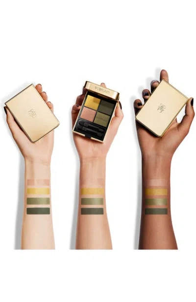Guerlain Limited Edition Ombres G Quad Eyeshadow Palette In Green