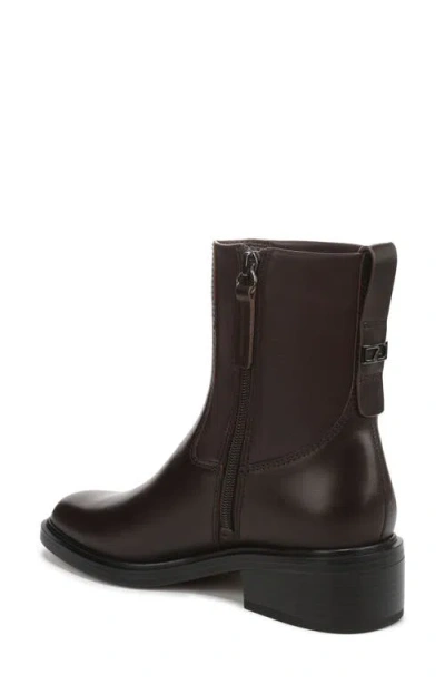 Franco Sarto Women's Gracely Block Heel Zip Short Boots In Burgundy