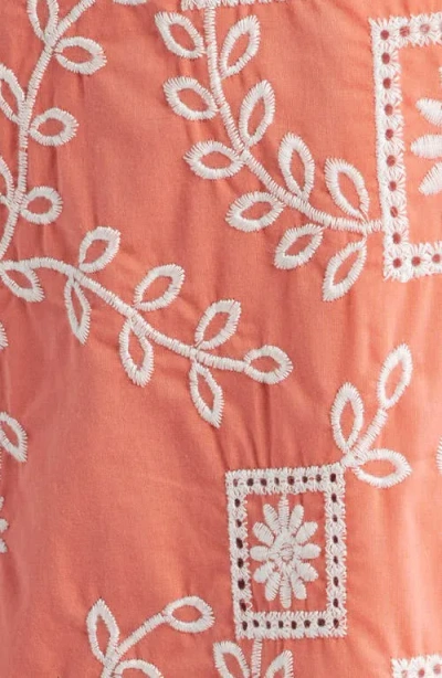 Rizort Grecion Camp Shirt In Orange