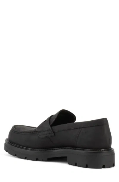 Vagabond Shoemakers Cameron Lugged Penny Loafer In Black