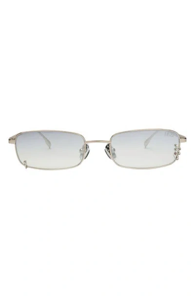 Dezi Hooked 54mm Rectangular Sunglasses In Multi