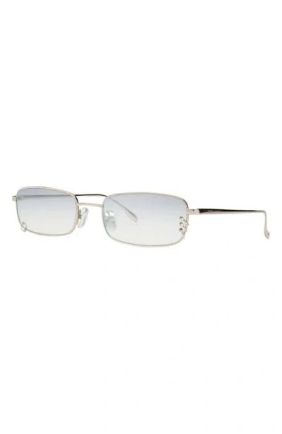 Dezi Hooked 54mm Rectangular Sunglasses In Multi