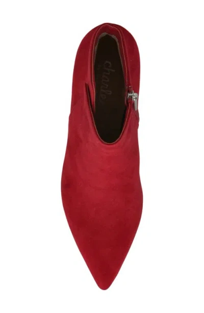 Charles By Charles David Abra Ankle Bootie In Red