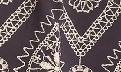 The Good Journey Puff Sleeve Mini Sundress In Multi