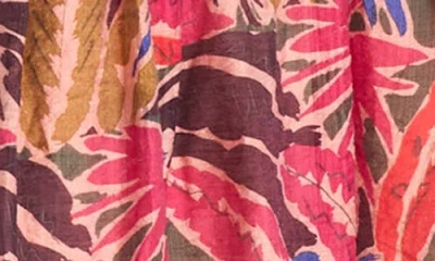 The Good Journey Sleeveless Ruffle Tiered Midi Dress In Multi