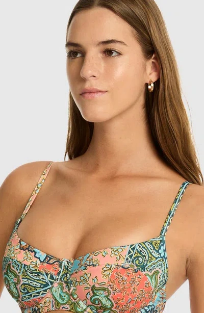 Sea Level Java High Waist Bikini Bottoms In Multi