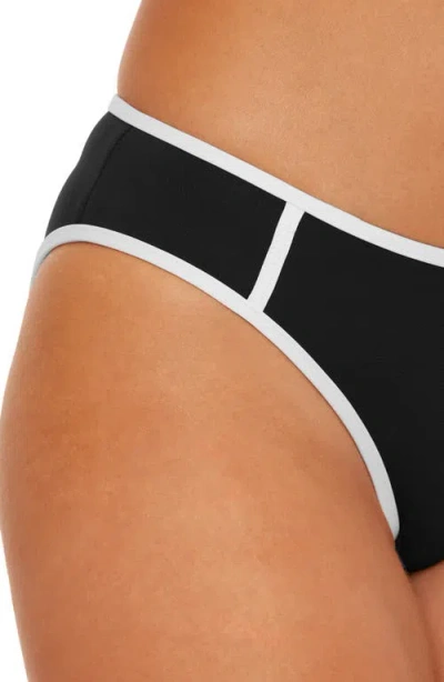 Becca Sport Mode Hipster Bikini Bottoms In Black
