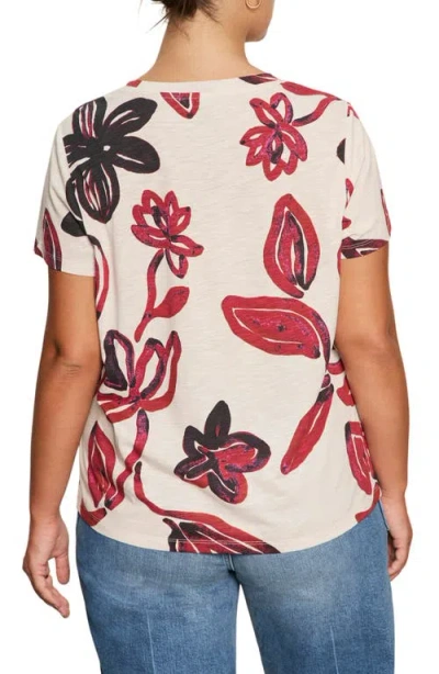 Sanctuary The Perfect Tee In Artist Floral In White