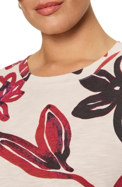 Sanctuary The Perfect Tee In Artist Floral In White