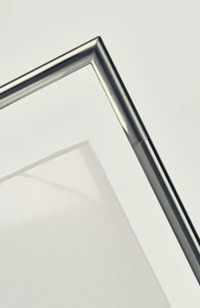 Brightech Montage Nickel Led Modern Floor Lamp In Silver