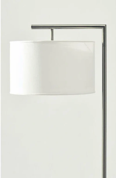 Brightech Montage Nickel Led Modern Floor Lamp In Silver