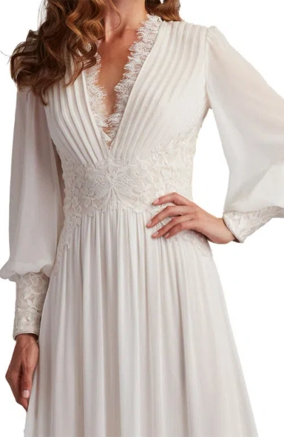 Tadashi Shoji Yv25330l Formal Long Evening Ruffle Dress In Gray