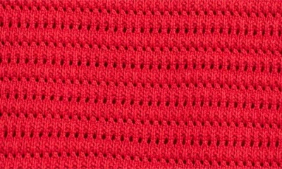 Pacsun Oasis Open Stitch Minidress In Red