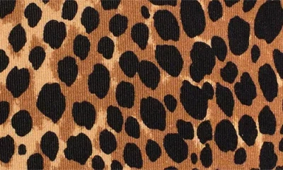 Reformation Juniper Halter Top In Animal Print