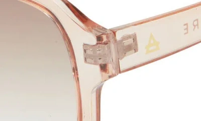 Aire Aquarius Gradient Aviator Sunglasses In Pink