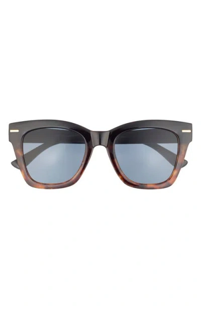 Aire Intergalactic 50mm Square Sunglasses In Black