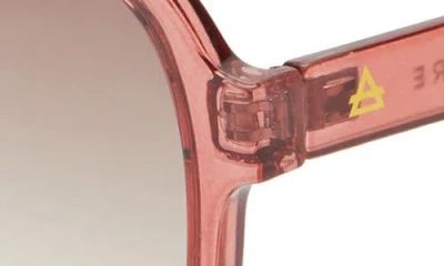 Aire Whirlpool 53mm Aviator Sunglasses In Red