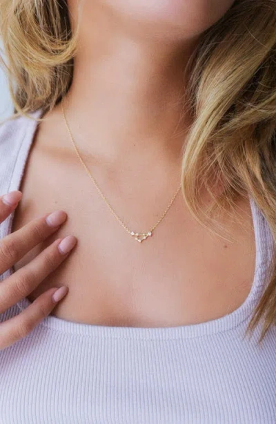 Marlyn Schiff Constellation Necklace In Gold