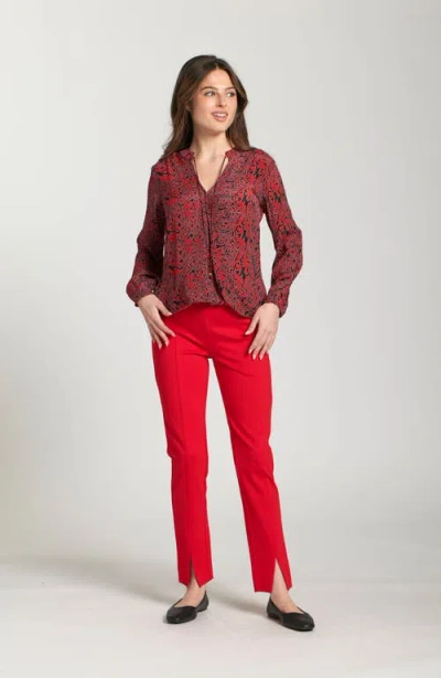Apny Printed Top In Red