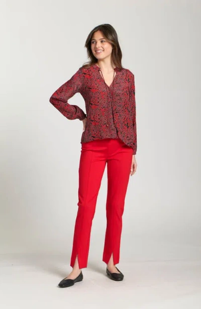 Apny Printed Top In Red