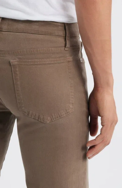 Frame Mens Garage Grime L'homme Slim Tapered-leg Slim-fit Stretch-denim Jeans In Brown