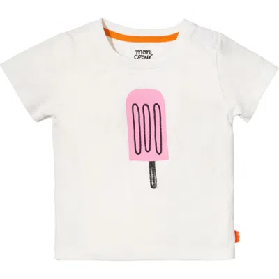 Mon Coeur Kids' Ice Pop Graphic T-shirt In White