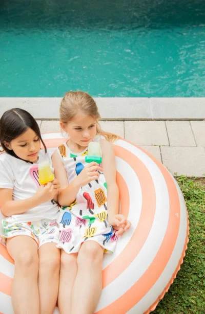 Mon Coeur Kids' Ice Pops Recycled & Organic Cotton Sundress In Multi
