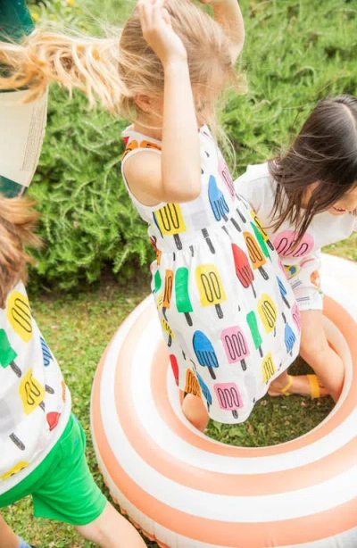 Mon Coeur Kids' Ice Pops Recycled & Organic Cotton Sundress In Multi