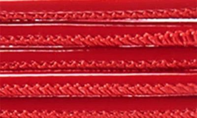 Femme La Sin Ankle Wrap Pointed Toe Sandal In Red