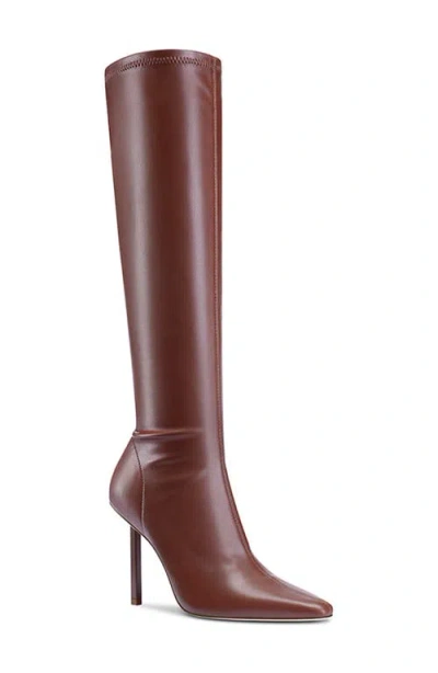 Femme La Whistler Pointed Toe Knee High Boot In Multi