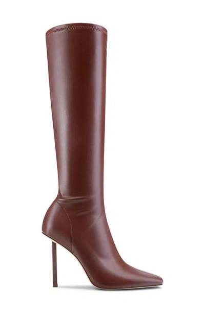 Femme La Whistler Pointed Toe Knee High Boot In Multi