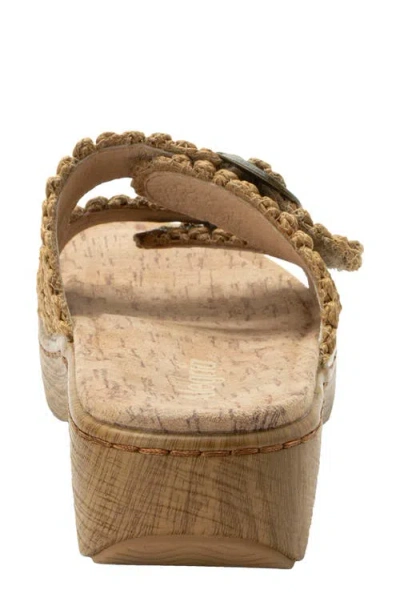 Alegria By Pg Lite Oona Platform Slide Sandal In Multi