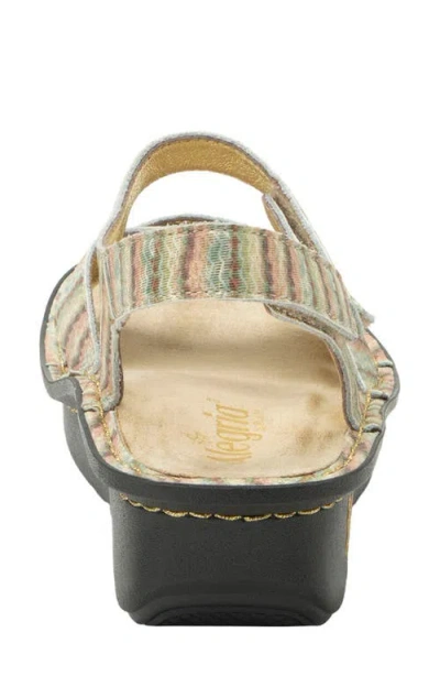 Alegria By Pg Lite Kelsi Spumoni Slingbac Platform Wedge Sandal In Multi