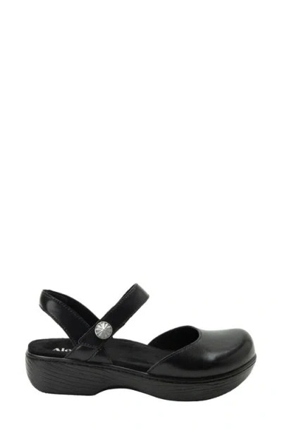 Alegria By Pg Lite Opal Ankle Strap Platform Clog In Black