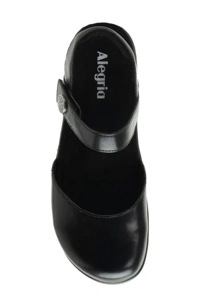 Alegria By Pg Lite Opal Ankle Strap Platform Clog In Black