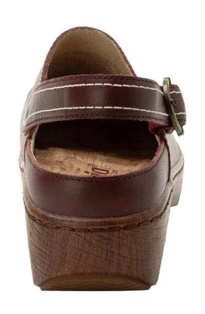 Alegria By Pg Lite Olie Slingback Platform Clog In Brown