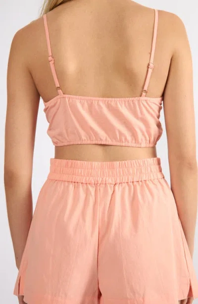 Viens Avec Moi The Everyday Mini Top In Orange