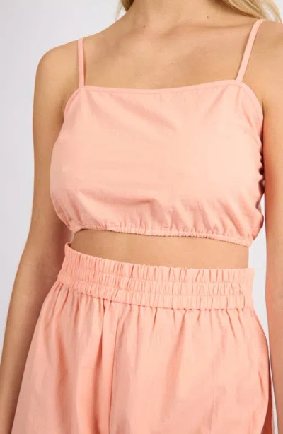 Viens Avec Moi The Everyday Mini Top In Orange