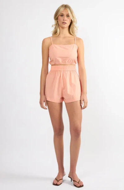 Viens Avec Moi The Everyday Mini Top In Orange